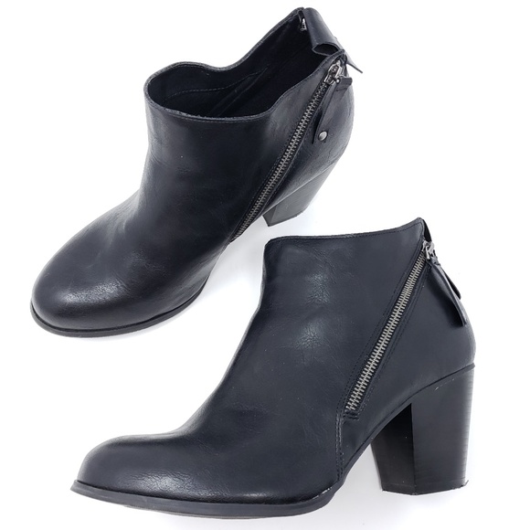 Torrid Chunky Block Heel Booties 10.5 W Synthetic - Picture 1 of 8
